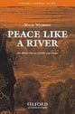 Peace Like a River SATB choral sheet music cover